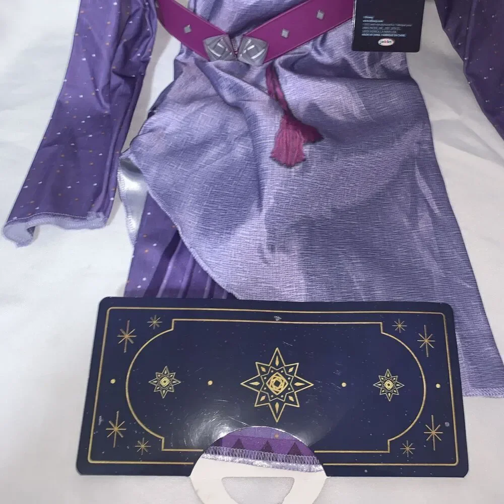 NWT Disney Wish Movie Asha’s Adventure Costume Dress Child Size Small 4-6x